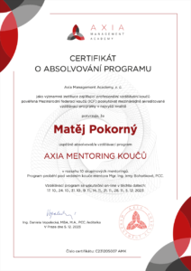 Certifikát AMK